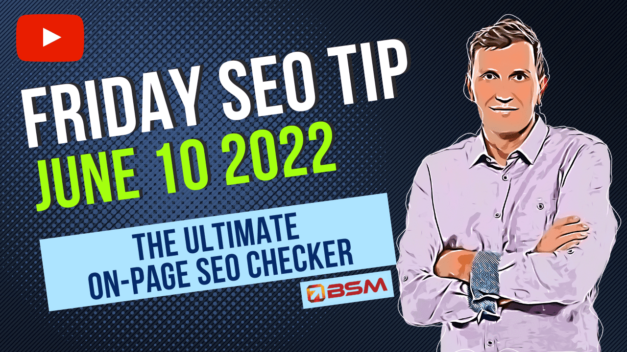Friday SEO Tip | The Ultimate On-Page SEO-Checker
