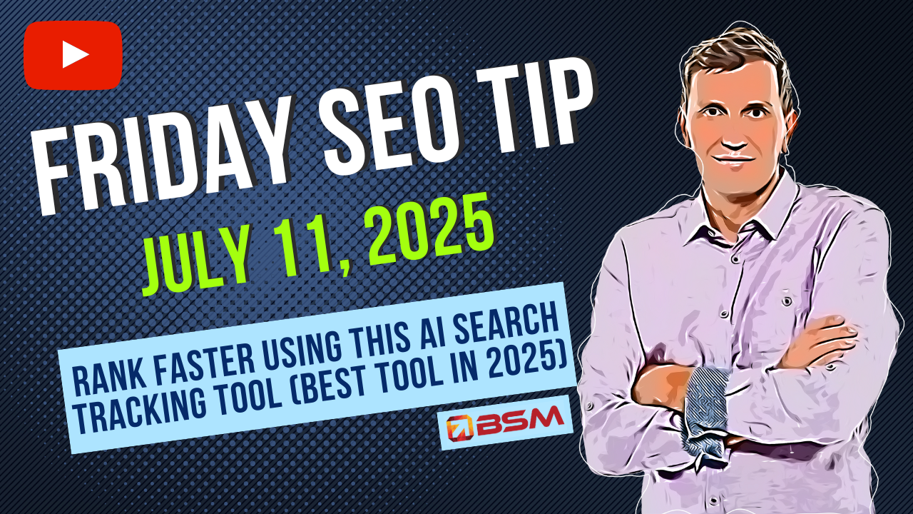 Rank Faster Using This AI Search Tracking Tool (Best Tool in 2025) | Friday SEO Tip