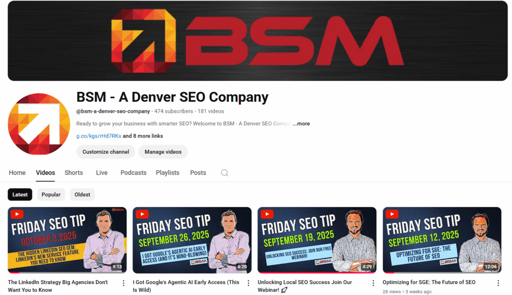 BSM - YouTube