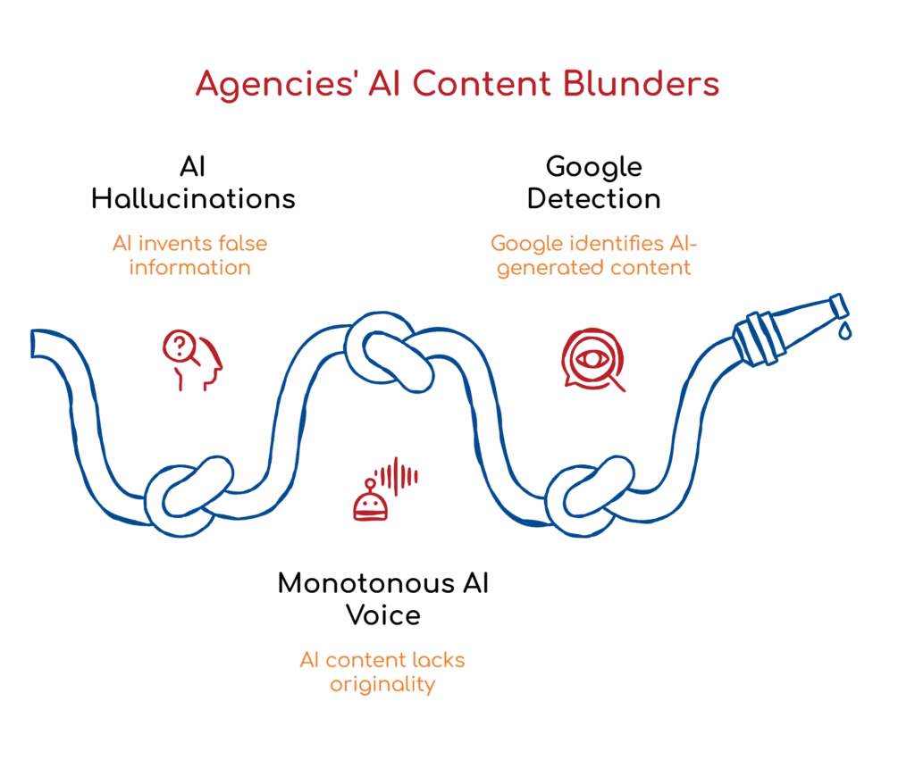 Agencies' AI Content Blunders
