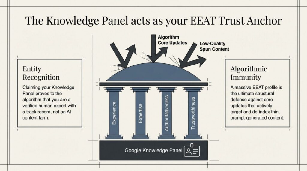 The Knowledge Panel as your EEAT trust anchor
