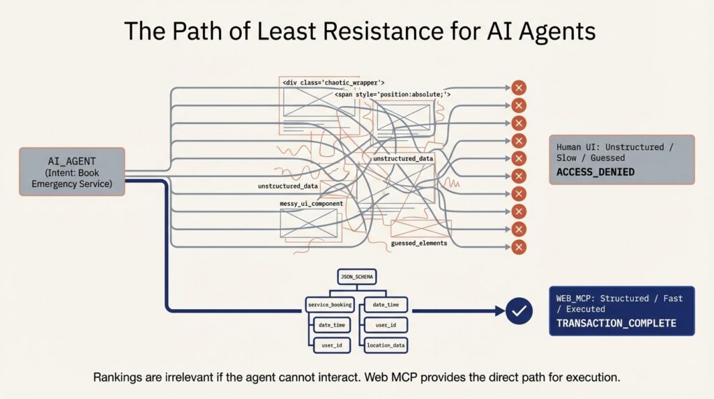 Path of Least Resistance for AI Agents