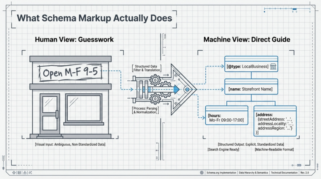 What Schema Markup Actually Does