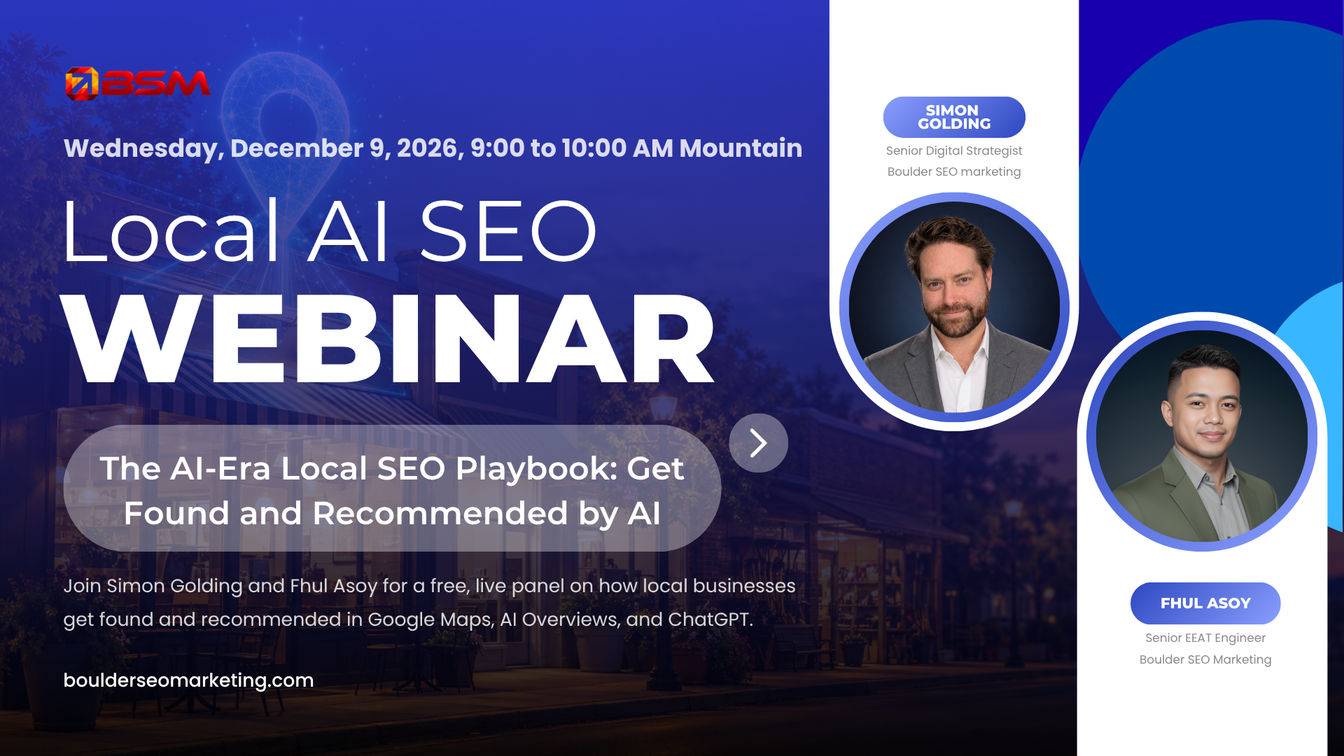 Local AI SEO Webinar Tips & Best Practices